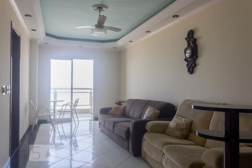 Foto 3 de Apartamento com 2 Quartos para alugar, 140m² em Cidade Ocian, Praia Grande
