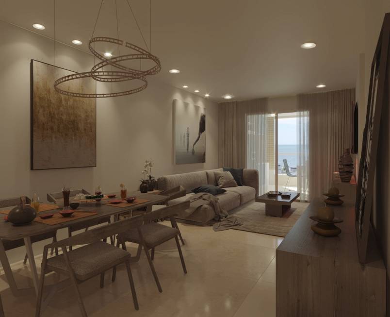 Foto 1 de Apartamento com 2 Quartos à venda, 86m² em Cidade Ocian, Praia Grande