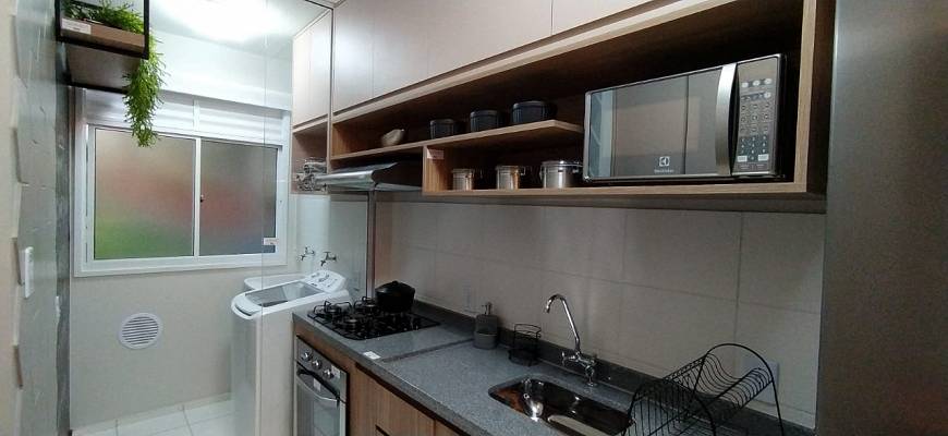 Foto 1 de Apartamento com 2 Quartos à venda, 46m² em Eden, Sorocaba