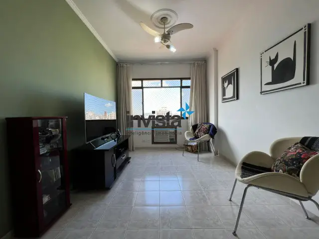 Foto 2 de Apartamento com 2 Quartos à venda, 85m² em Embaré, Santos