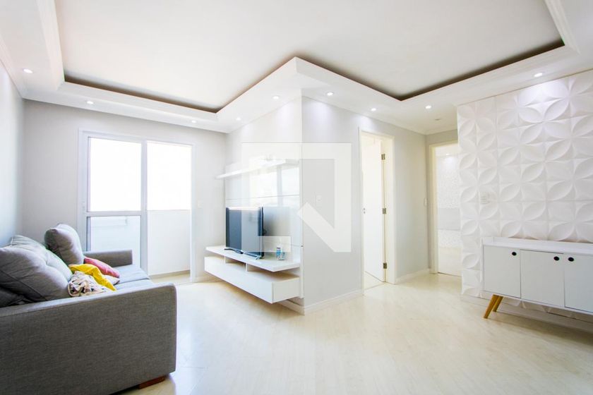 Foto 1 de Apartamento com 2 Quartos para alugar, 50m² em Jardim Bela Vista, Santo André