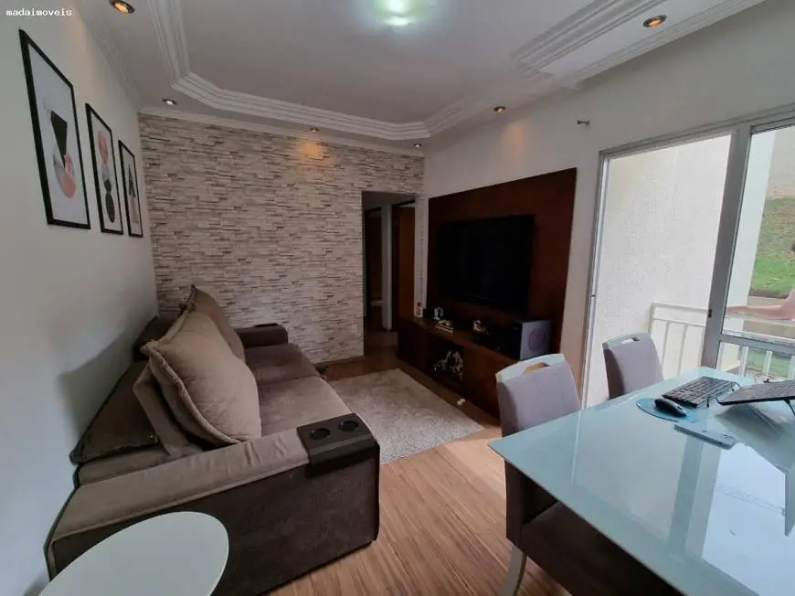 Foto 1 de Apartamento com 2 Quartos para alugar, 57m² em Jardim Maricá, Mogi das Cruzes