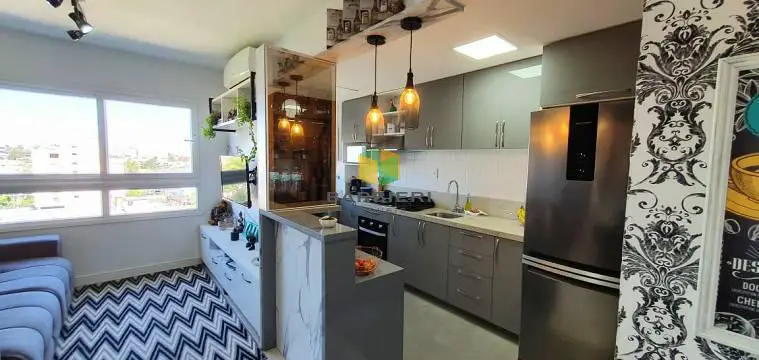 Foto 1 de Apartamento com 2 Quartos à venda, 63m² em Navegantes, Porto Alegre