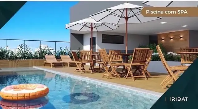 Foto 4 de Apartamento com 2 Quartos à venda, 39m² em Praia de Itaparica, Vila Velha