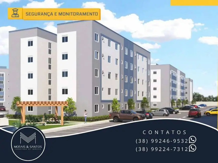 Foto 1 de Apartamento com 2 Quartos à venda, 44m² em São José, Montes Claros