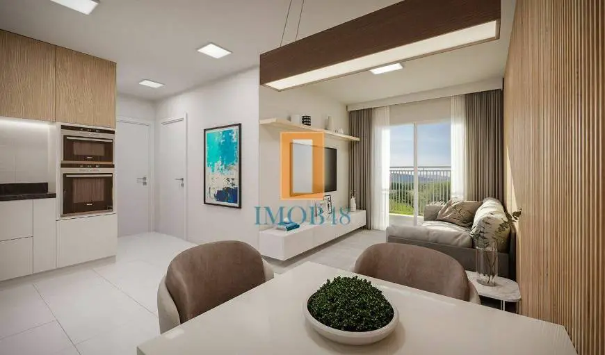 Foto 2 de Apartamento com 2 Quartos à venda, 48m² em Sertao do Maruim, São José