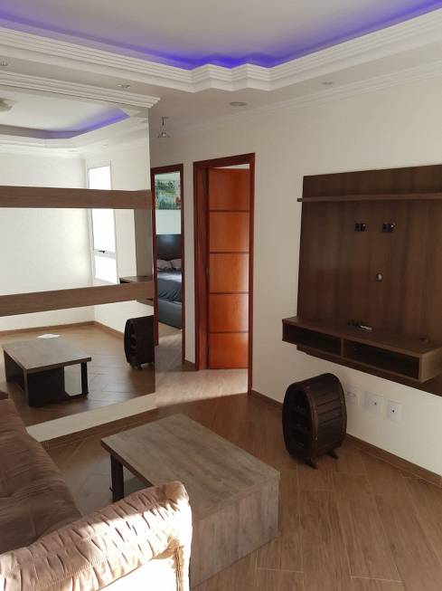 Foto 1 de Apartamento com 2 Quartos para alugar, 47m² em Sitio Vargeao, Jaguariúna