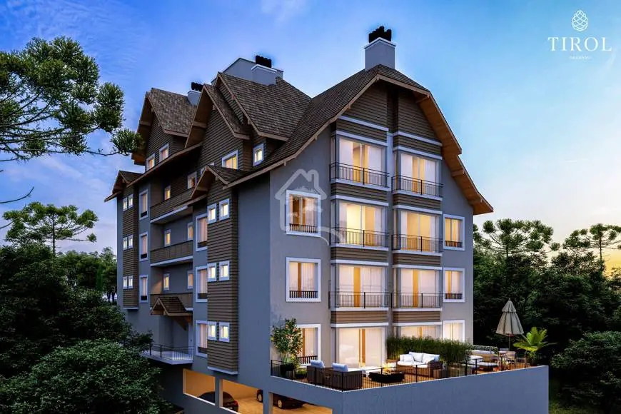 Foto 1 de Apartamento com 2 Quartos à venda, 70m² em Tirol, Gramado