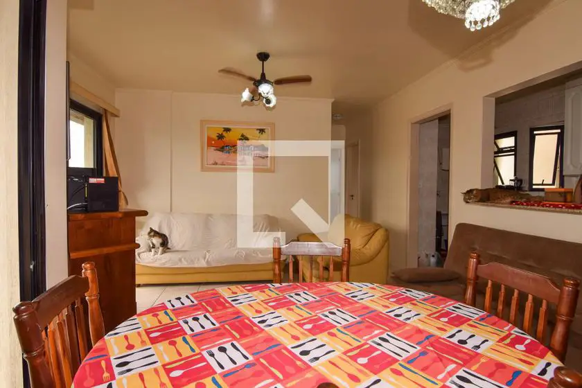 Foto 4 de Apartamento com 2 Quartos para alugar, 75m² em Tombo, Guarujá