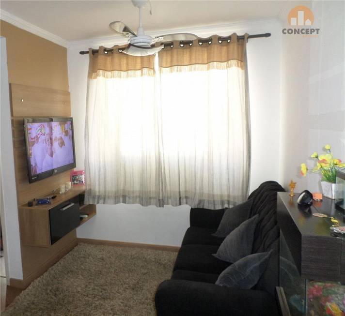 Foto 4 de Apartamento com 2 Quartos à venda, 48m² em Vila Figueira, Suzano