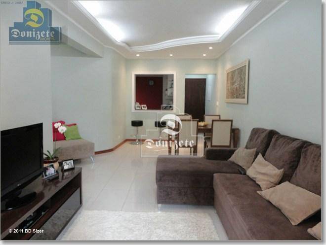 Foto 1 de Apartamento com 2 Quartos para venda ou aluguel, 92m² em Vila Gilda, Santo André