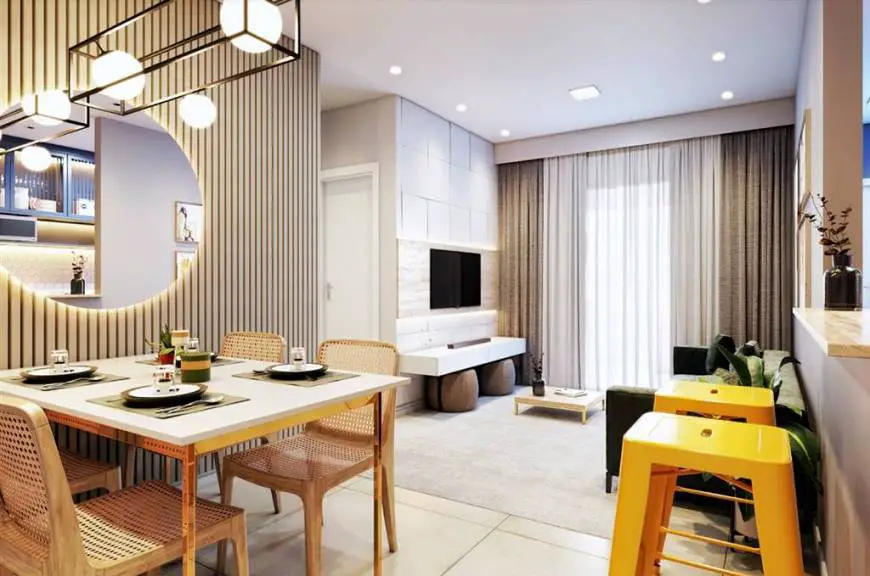 Foto 2 de Apartamento com 2 Quartos à venda, 68m² em Vila Guilhermina, Praia Grande