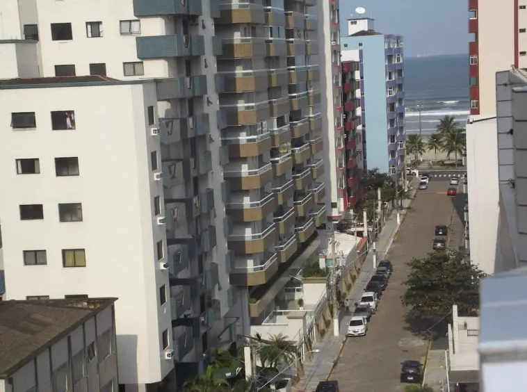 Foto 1 de Apartamento com 2 Quartos para alugar, 94m² em Vila Guilhermina, Praia Grande