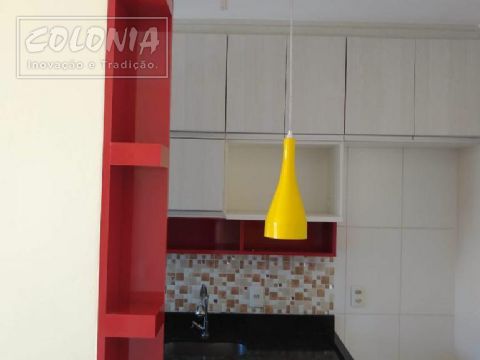 Foto 1 de Apartamento com 2 Quartos à venda, 55m² em Vila Homero Thon, Santo André