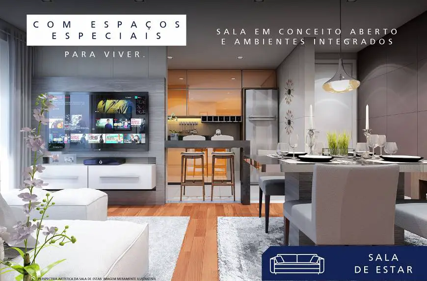 Foto 1 de Apartamento com 2 Quartos à venda, 64m² em Vila Industrial, São José dos Campos