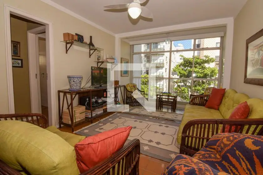 Foto 3 de Apartamento com 2 Quartos para alugar, 120m² em Vila Júlia , Guarujá