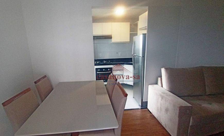 Foto 3 de Apartamento com 2 Quartos para alugar, 52m² em Vila Scarpelli, Santo André