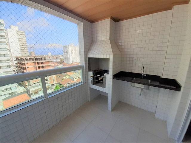 Foto 1 de Apartamento com 3 Quartos à venda, 70m² em Aviação, Praia Grande