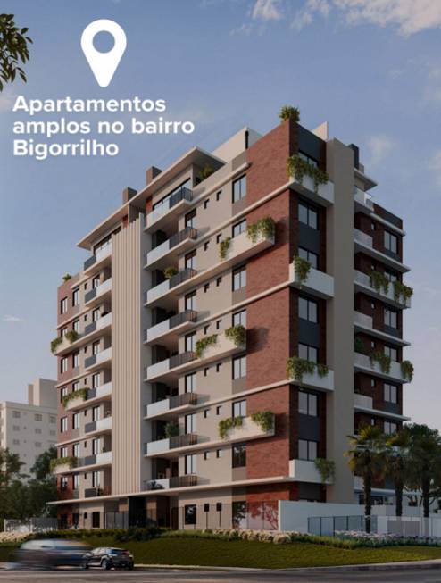 Foto 1 de Apartamento com 3 Quartos à venda, 121m² em Bigorrilho, Curitiba