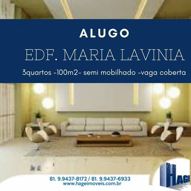 Foto 1 de Apartamento com 3 Quartos para alugar, 100m² em Boa Viagem, Recife