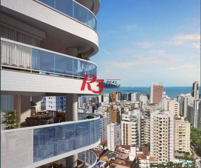 Foto 2 de Apartamento com 3 Quartos à venda, 184m² em Boqueirão, Santos
