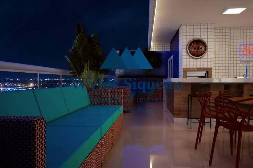 Foto 3 de Apartamento com 3 Quartos à venda, 110m² em Campo da Aviação, Praia Grande