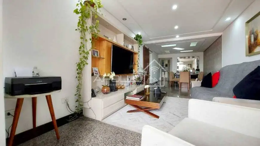 Foto 4 de Apartamento com 3 Quartos à venda, 125m² em Campo Grande, Santos