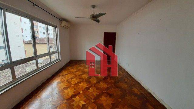 Foto 1 de Apartamento com 3 Quartos à venda, 128m² em Embaré, Santos