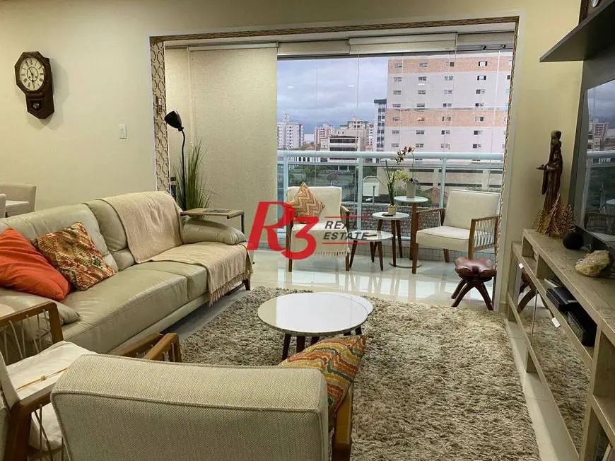 Foto 1 de Apartamento com 3 Quartos à venda, 157m² em Embaré, Santos