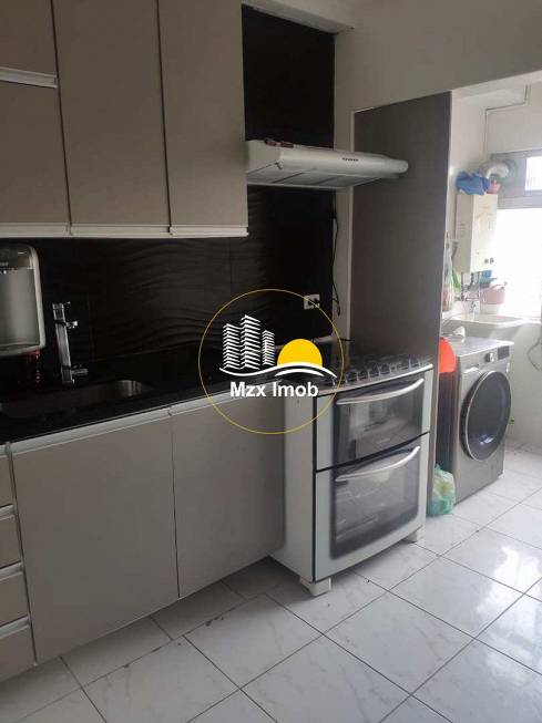 Foto 2 de Apartamento com 3 Quartos à venda, 102m² em Encruzilhada, Santos