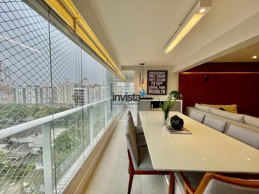 Foto 1 de Apartamento com 3 Quartos à venda, 138m² em Gonzaga, Santos