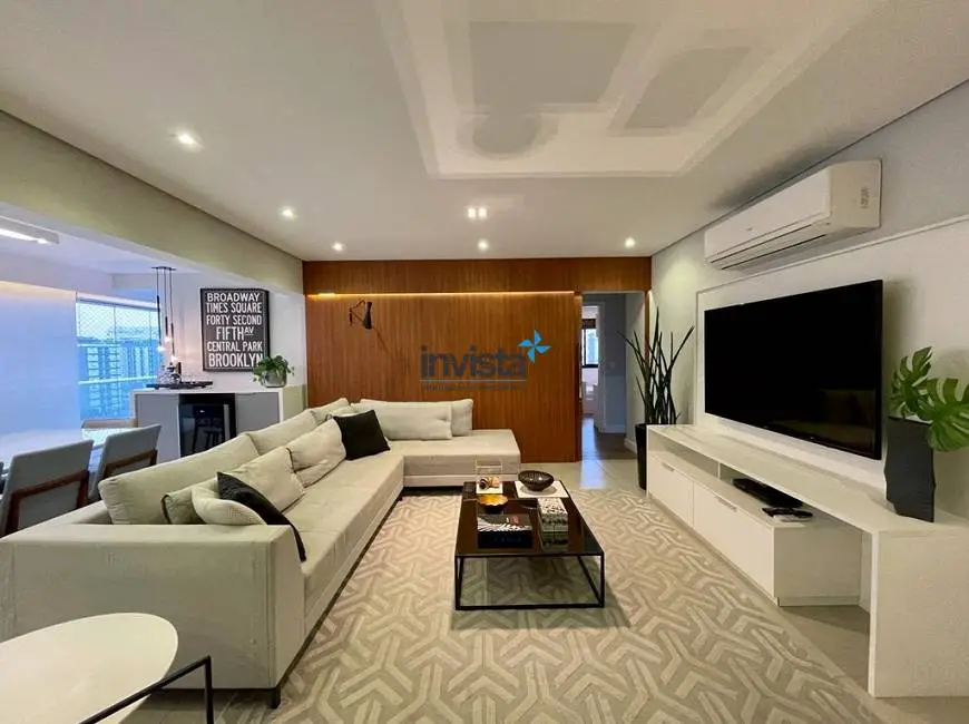 Foto 5 de Apartamento com 3 Quartos à venda, 138m² em Gonzaga, Santos