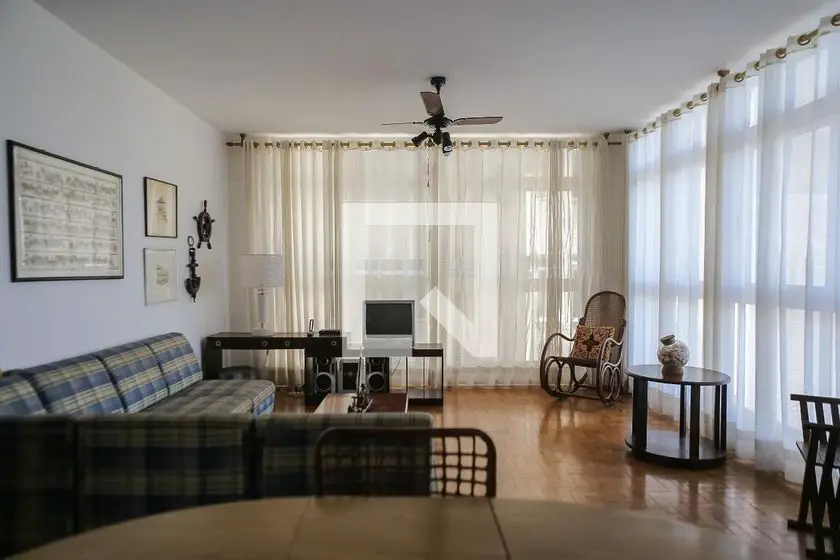 Foto 2 de Apartamento com 3 Quartos para alugar, 180m² em Gonzaga, Santos