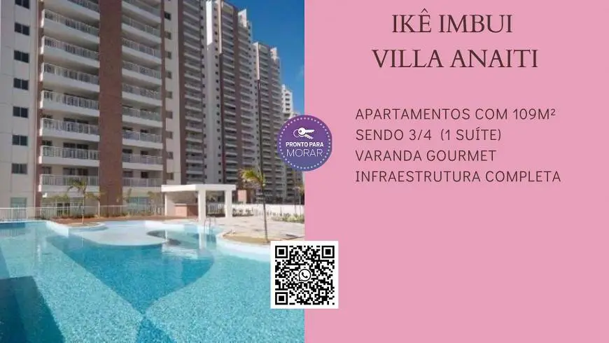 Foto 1 de Apartamento com 3 Quartos à venda, 109m² em Imbuí, Salvador