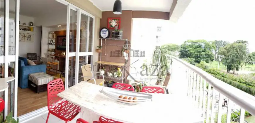 Foto 1 de Apartamento com 3 Quartos à venda, 100m² em Jardim das Indústrias, São José dos Campos