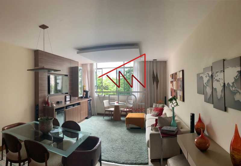 Foto 3 de Apartamento com 3 Quartos à venda, 127m² em Laranjeiras, Rio de Janeiro