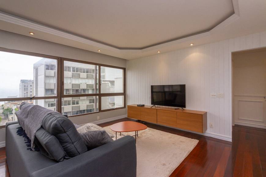 Foto 2 de Apartamento com 3 Quartos para alugar, 124m² em Leblon, Rio de Janeiro