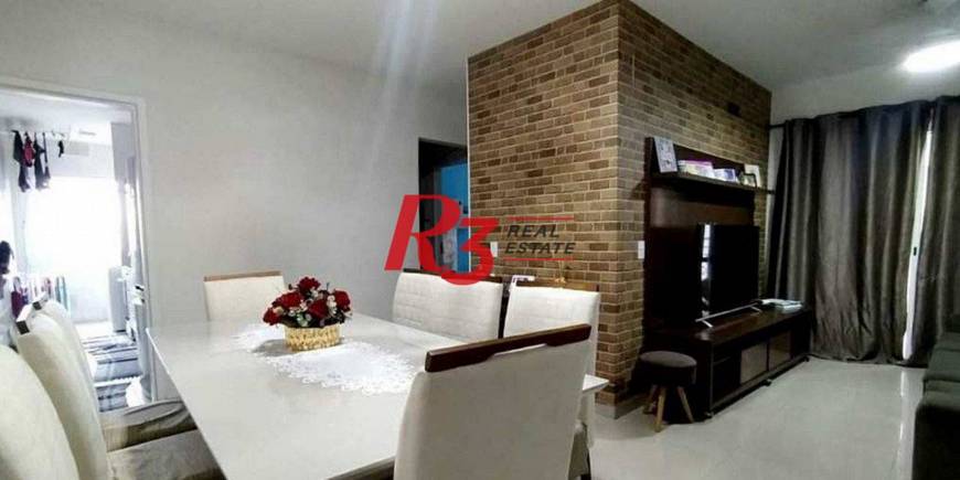 Foto 1 de Apartamento com 3 Quartos à venda, 83m² em Marapé, Santos