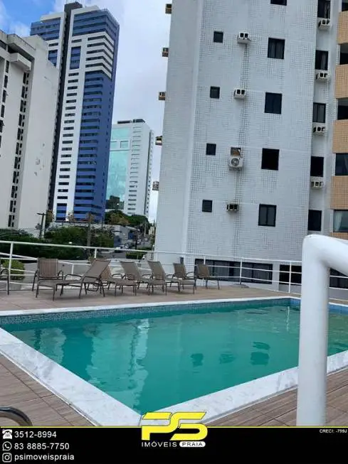 Foto 1 de Apartamento com 3 Quartos à venda, 119m² em Miramar, João Pessoa