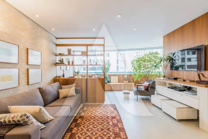 Foto 1 de Apartamento com 3 Quartos para alugar, 121m² em Moema, São Paulo
