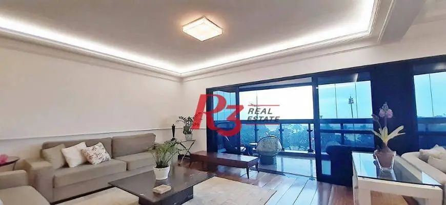 Foto 4 de Apartamento com 3 Quartos para venda ou aluguel, 252m² em Pompeia, Santos