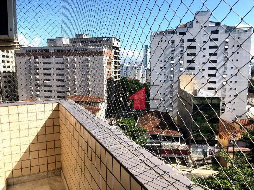 Foto 1 de Apartamento com 3 Quartos para alugar, 107m² em Ponta da Praia, Santos