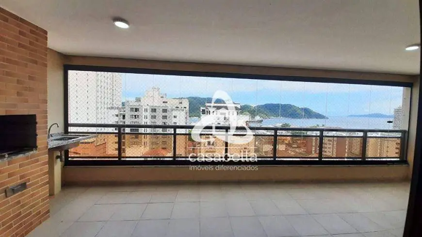 Foto 1 de Apartamento com 3 Quartos para alugar, 132m² em Ponta da Praia, Santos