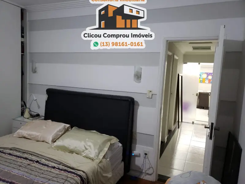 Foto 2 de Apartamento com 3 Quartos à venda, 180m² em Ponta da Praia, Santos