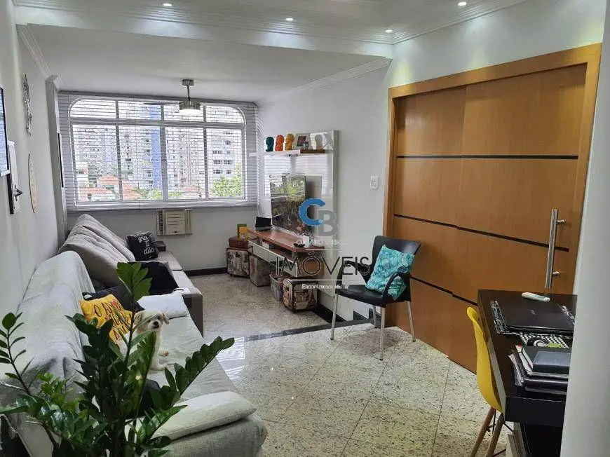 Foto 1 de Apartamento com 3 Quartos à venda, 96m² em Ponta da Praia, Santos