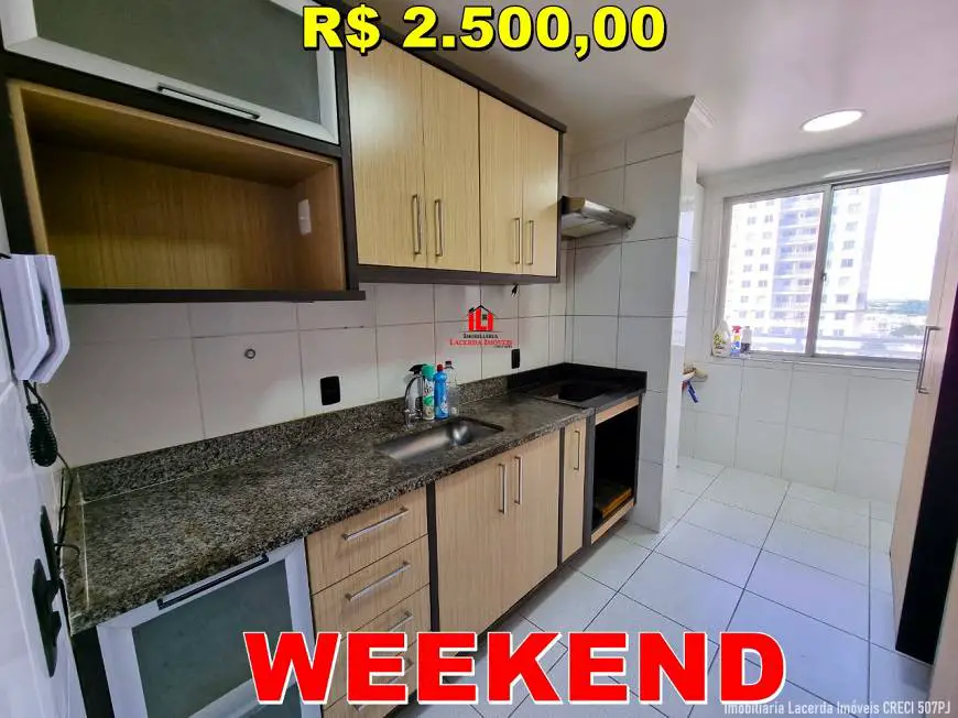 Foto 4 de Apartamento com 3 Quartos para alugar, 80m² em Ponta Negra, Manaus