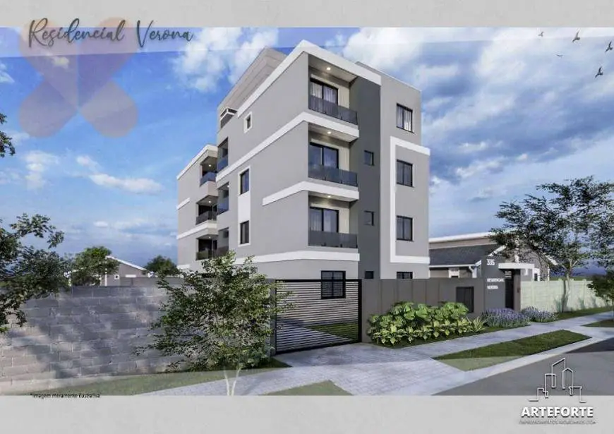 Foto 1 de Apartamento com 3 Quartos à venda, 64m² em Vargem Grande, Pinhais