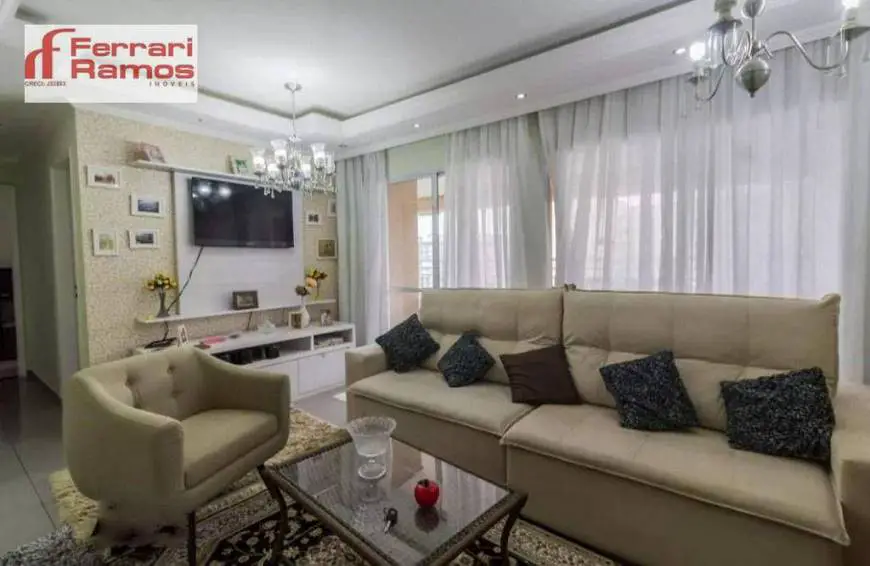 Foto 1 de Apartamento com 3 Quartos para alugar, 92m² em Vila Augusta, Guarulhos