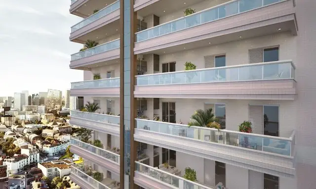 Foto 1 de Apartamento com 3 Quartos à venda, 127m² em Vila Guilhermina, Praia Grande