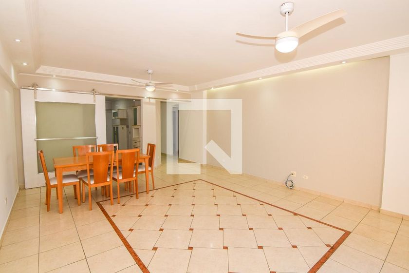 Foto 4 de Apartamento com 3 Quartos para alugar, 145m² em Vila Luis Antonio, Guarujá